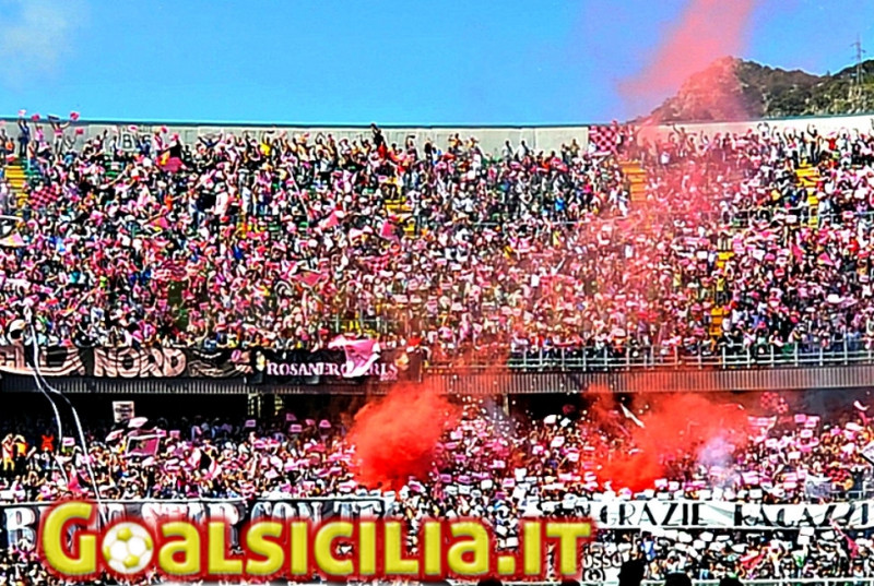 Frosinone-Palermo: attesi oltre 400 tifosi rosanero allo 'Stirpe'