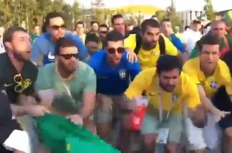 Curiosità, Mondiali Russia 2018: tifosi brasiliani esultano per k.o. Argentina sulle note di 'Bella ciao' (VIDEO)