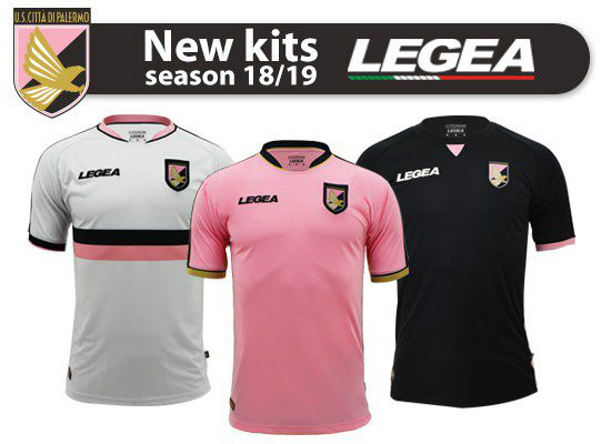 Palermo: presentate le nuove maglie-Ancora Legea lo sponsor tecnico