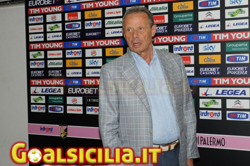 Palermo, Zamparini: “Se non ci saranno cessioni siamo tra le squadre più forti della Serie B”