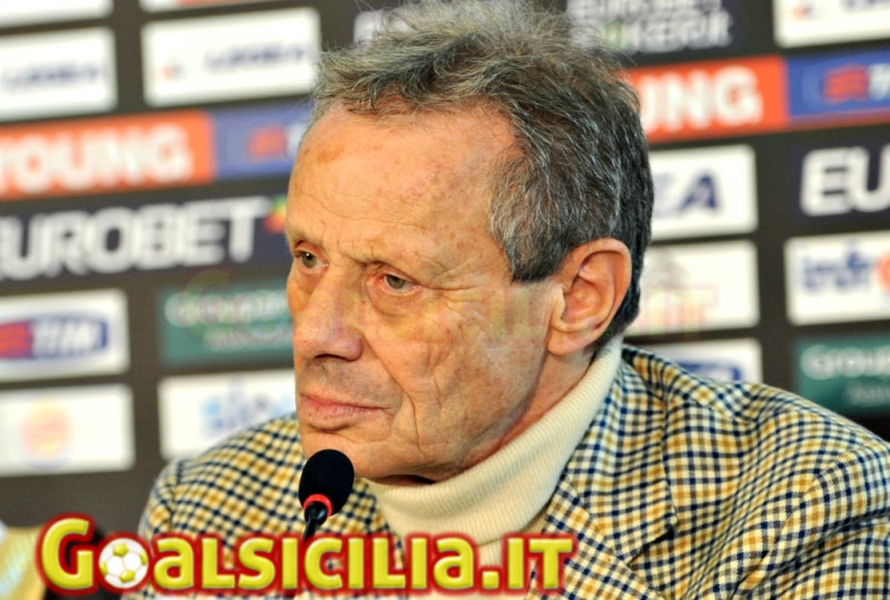 Palermo, Zamparini: “Soddisfatto del lavoro di Tedino. A Salerno mancavano troppi giocatori importanti”