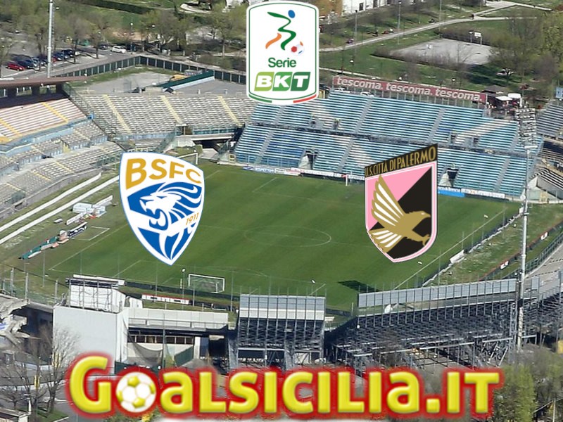 Brescia-Palermo: 2-1 il finale-Il tabellino