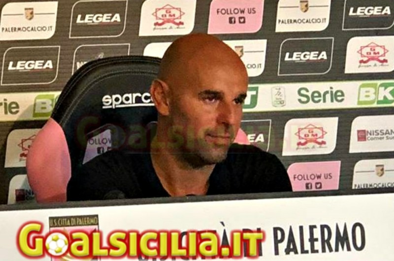 Palermo: domani mister Stellone in conferenza stampa