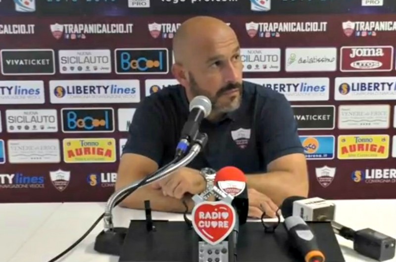 Trapani, Italiano: “Contro Catania per noi è Champions League, siamo concentrati...”