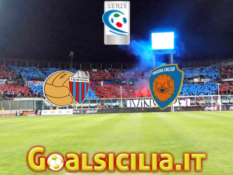 Catania-Siracusa: 2-1 al triplice fischio-Il tabellino