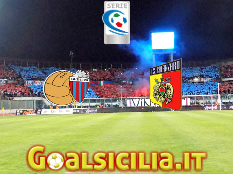 Catania-Catanzaro: 0-2 al fischio finale-Il tabellino