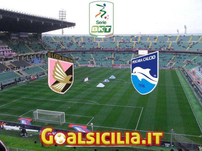 Palermo-Pescara: 3-0 il finale-Il tabellino