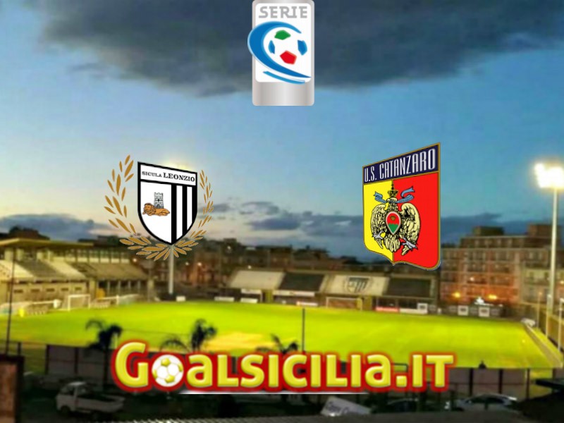 Sicula Leonzio-Catanzaro: 0-2 il finale-Il tabellino