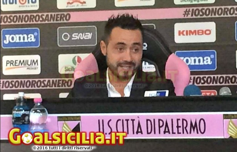 Palermo, De Zerbi: «Contro il Napoli serviranno umiltà e coraggio»
