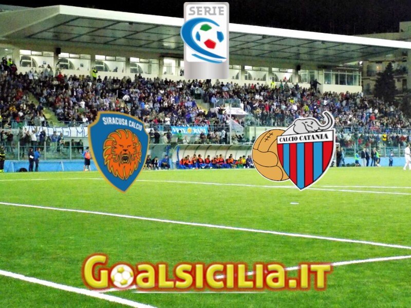 Siracusa-Catania: 2-1 il finale-Il tabellino