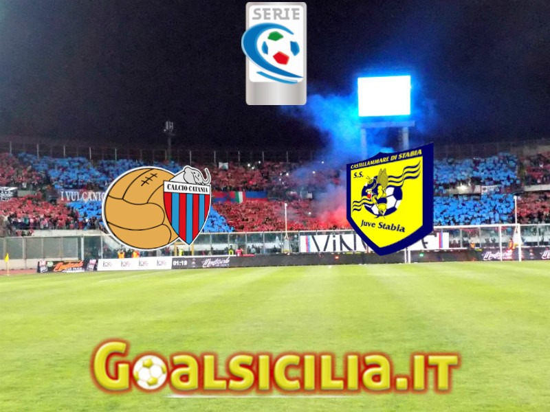 Catania-Juve Stabia: 1-0 il finale-Il tabellino