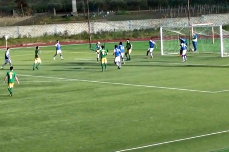 DATTILO-SANT’AGATA 1-0: gli highlights (VIDEO)