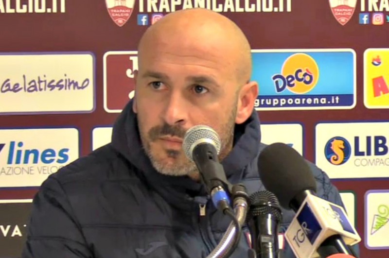 Trapani, Italiano: “La gara era molto equilibrata. La Juve Stabia ha approfittato di un nostro errore per punirci”