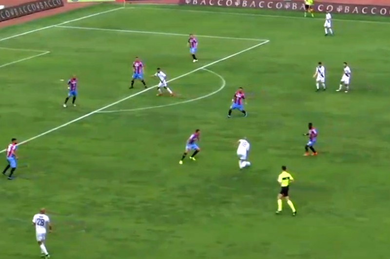 CATANIA-BISCEGLIE 1-1: gli highlights del match (VIDEO)