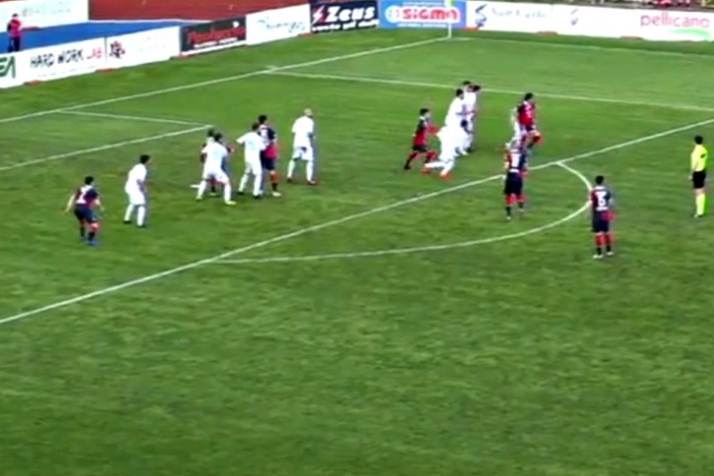 CASERTANA-SIRACUSA 2-1: gli highlights (VIDEO)