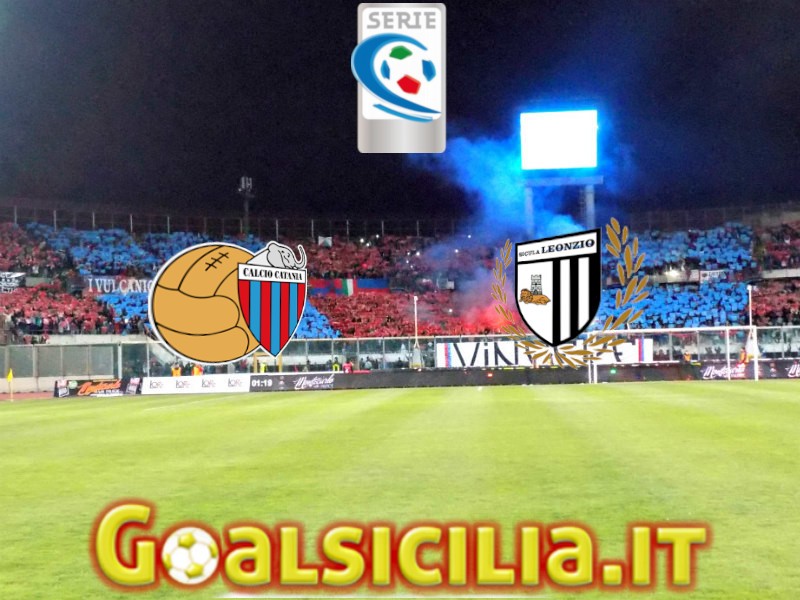 Catania-Sicula Leonzio: 1-0 al triplice fischio-Il tabellino