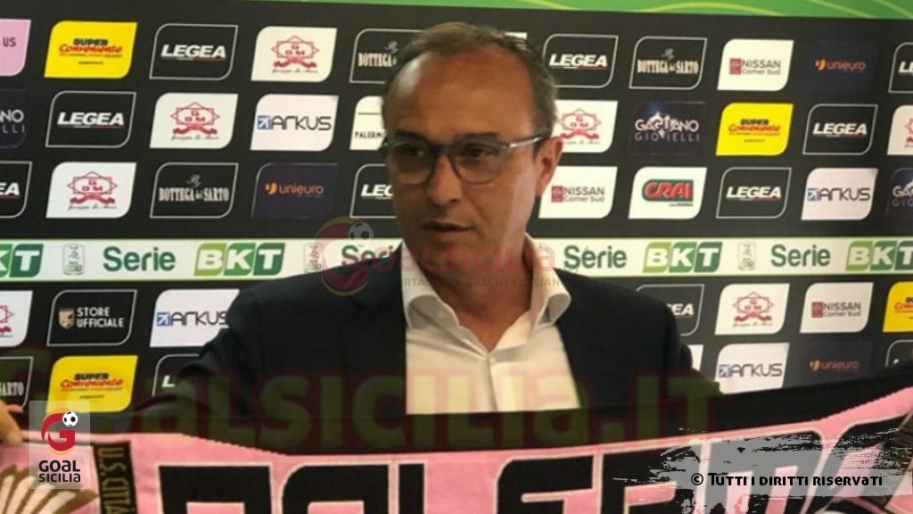 Mister Marino: “Palermo destinato ad andare in A. Di Francesco grande colpo”