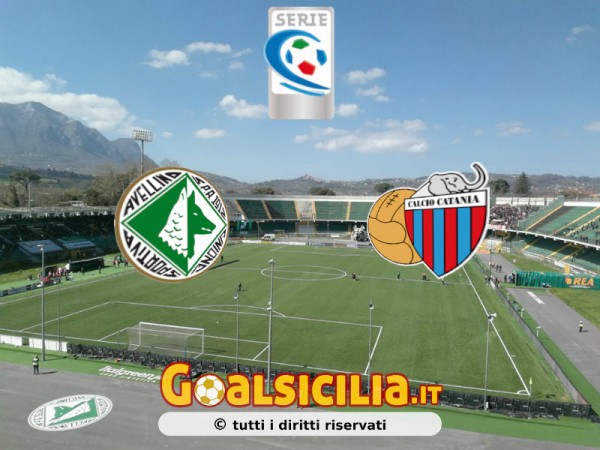 Avellino-Catania: il finale è 3-6-Il tabellino