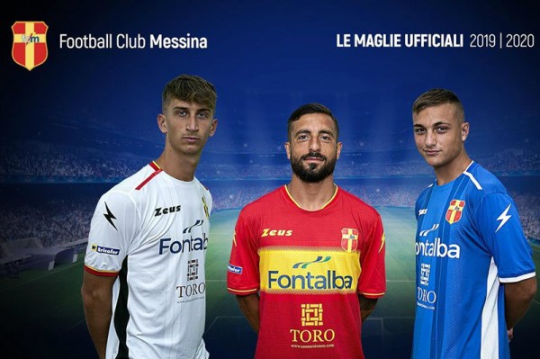 Fc Messina: il club giallorosso presenta le nuove maglie (FOTO)