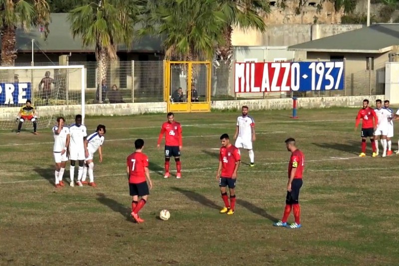 MILAZZO-SCORDIA 1-0: gli highlights del match (VIDEO)