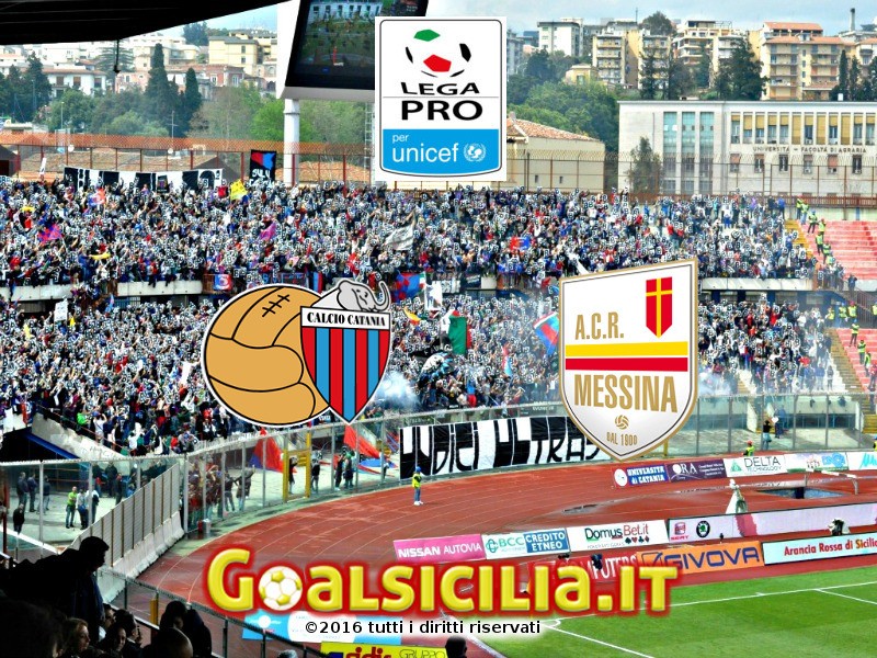 Catania-Messina: è 2-1 dopo 45 minuti