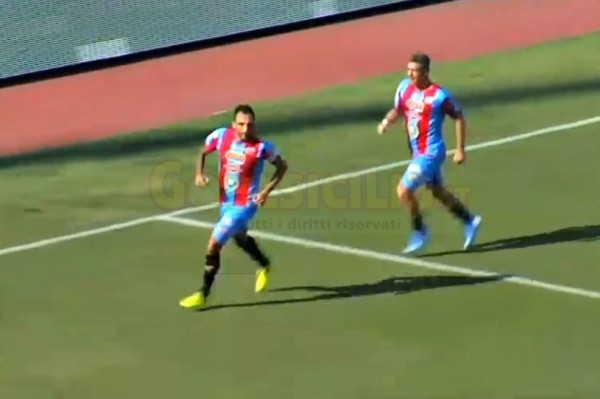 CATANIA-CAVESE 4-0: gli highlights del match (VIDEO)