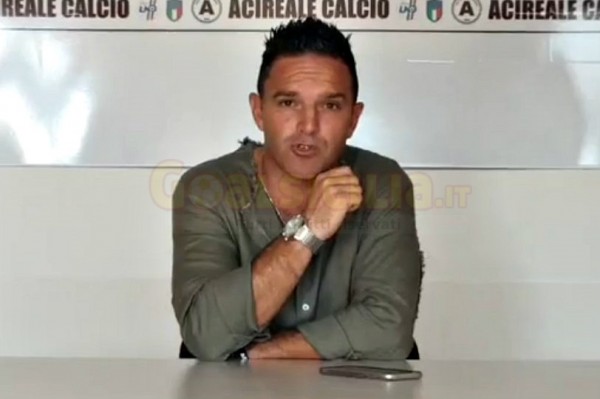 Acireale, Pagana: ­“­Fc Messina squadra più forte del campionato. Dicono che piango ma solo Palermo e Savoia...“