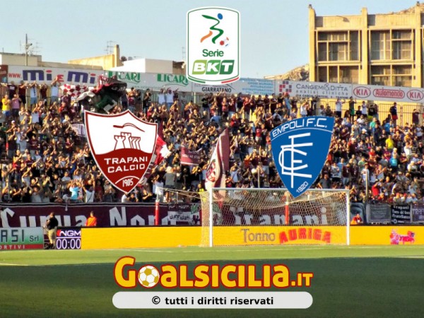Trapani-Empoli: 2-2 il finale-Il tabellino