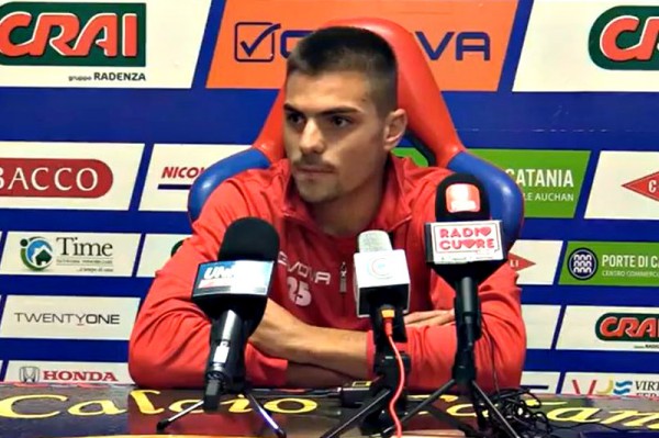 Catania, Biondi: “La mia stagione è cambiata dopo il derby vinto con la Leonzio. Sul mio ruolo...”