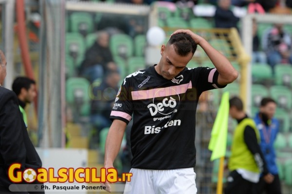 Palermo, Ficarrotta: “Ho fatto 30 gol in due anni, adesso mi manca e mi condiziona. Pressione della piazza...”