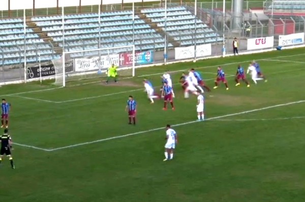 RIETI-CATANIA 1-4: gli highlights del match (VIDEO)