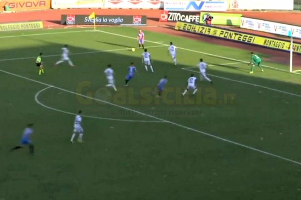CATANIA-RENDE 1-0: gli highlights del match (VIDEO)