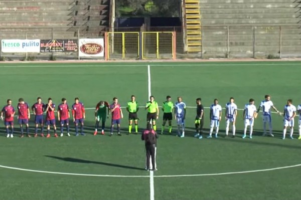 Corigliano-Troina 1-0: gli highlights del mini-match di recupero (VIDEO)