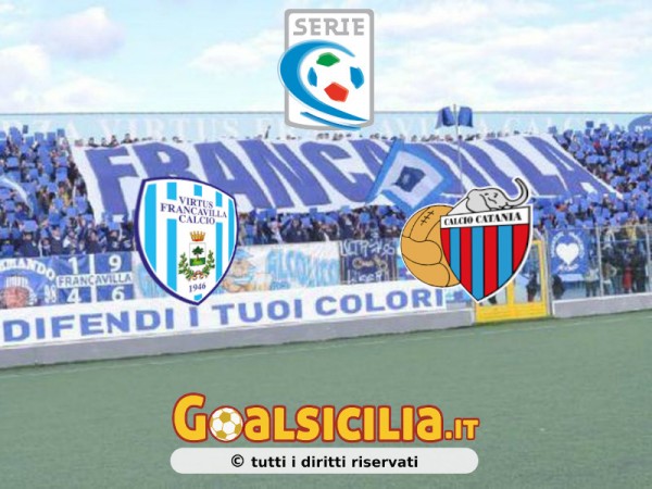 Virtus Francavilla-Catania: 0-0 al triplice fischio-Il tabellino