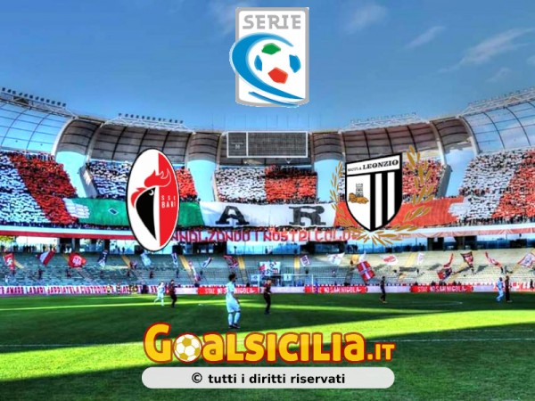 Bari-Sicula Leonzio: 1-0 il finale-Il tabellino