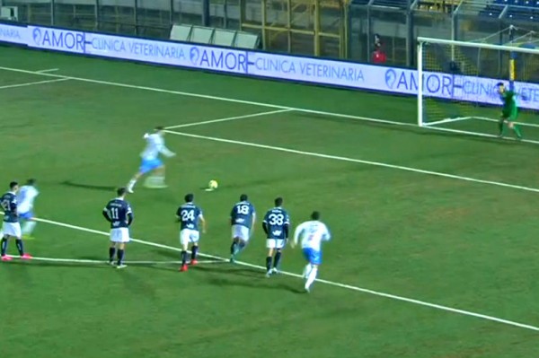 CAVESE-CATANIA 0-1: gli highlights (VIDEO)