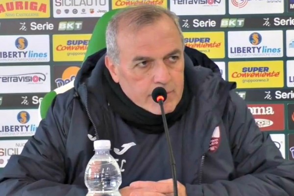 Trapani, Castori: “Con lo Spezia meritavamo i 3 punti. Tante occasioni e due legni, per vincere occorre anche fortuna”