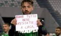 Serie A, Sassuolo: Caputo segna ed esultando lancia un messaggio a tutti