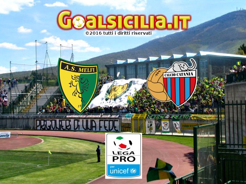 Melfi-Catania 1-1: il tabellino