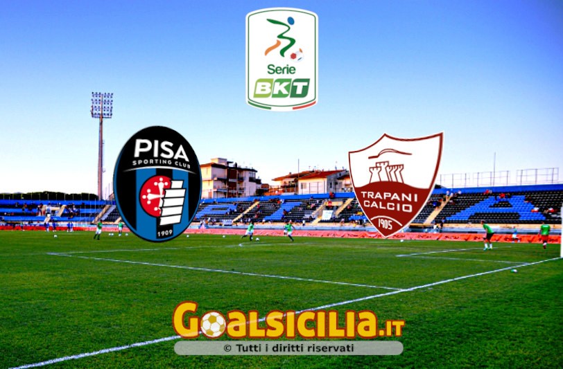 Pisa-Trapani: 3-2 il finale-Il tabellino