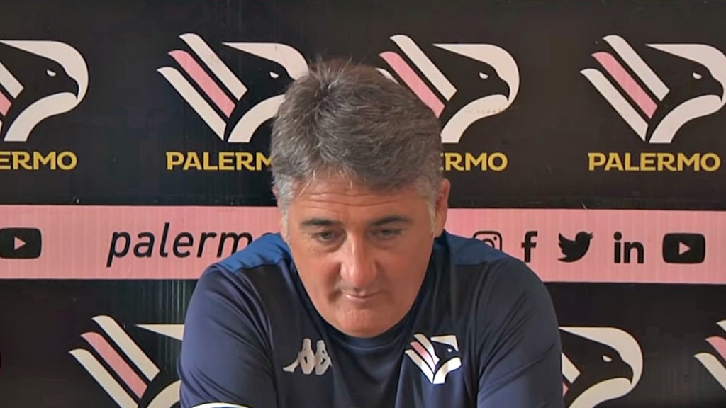 Palermo, Boscaglia: “Fase finale del rodaggio, contro l’Avellino vogliamo vincere”
