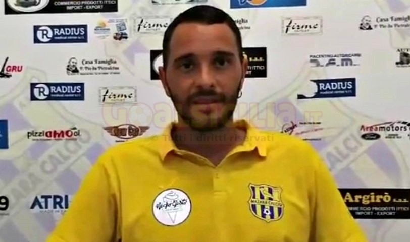 Mazara, Maggio: “Vogliamo portare qui la Coppa. Felice del primo gol gialloblù, lo dedico a mia figlia”