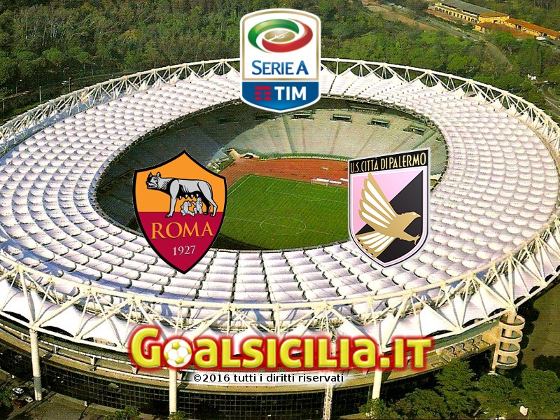 Roma-Palermo: match iniziato
