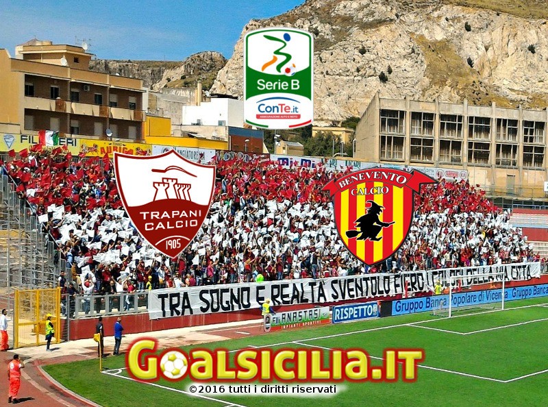 Trapani-Benevento: match iniziato