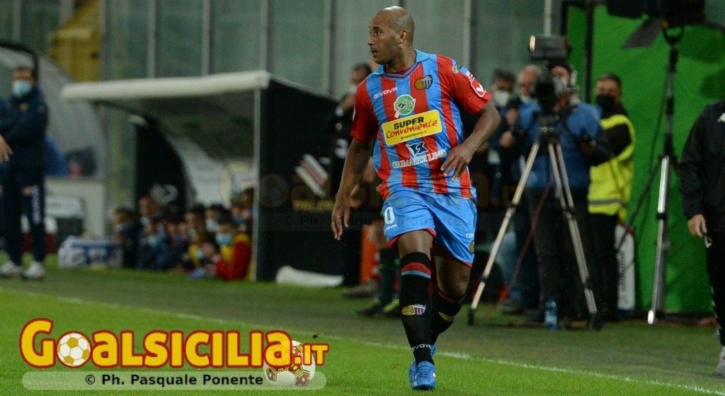 Catania, Reginaldo: “­Il gol mi mancava. Siamo nel nostro momento migliore ma non montiamoci la testa“