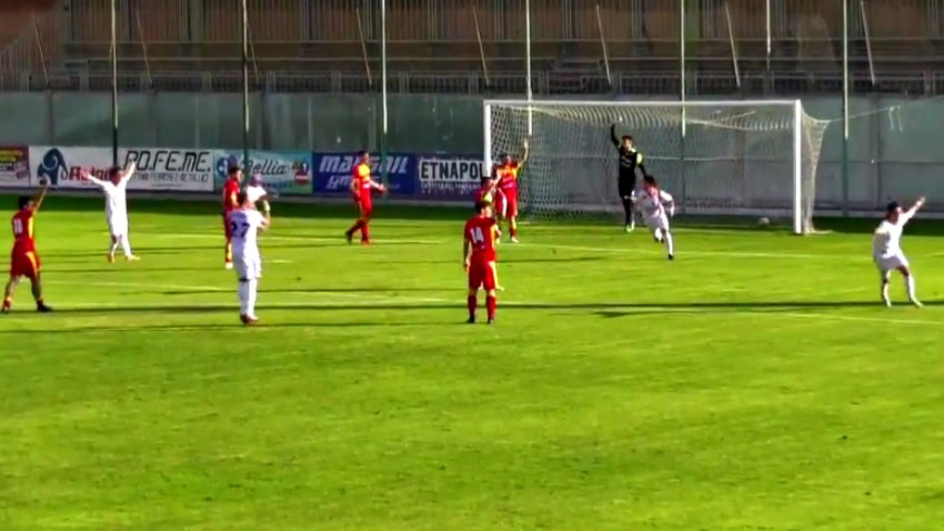 PATERNÒ-SANT'AGATA 2-0: gli highlights del match (VIDEO)