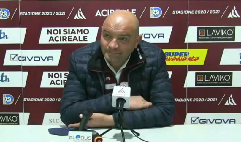 Acireale, De Sanzo: “­Acr Messina la favorita del campionato ma noi non abbiamo sofferto più di tanto“