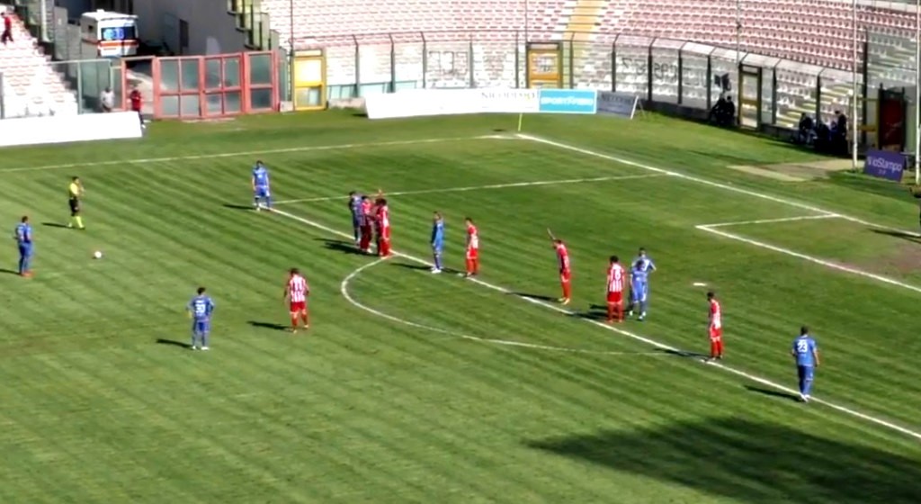 Fc Messina-Rende: finisce 1-2 al "Franco Scoglio"-Il tabellino
