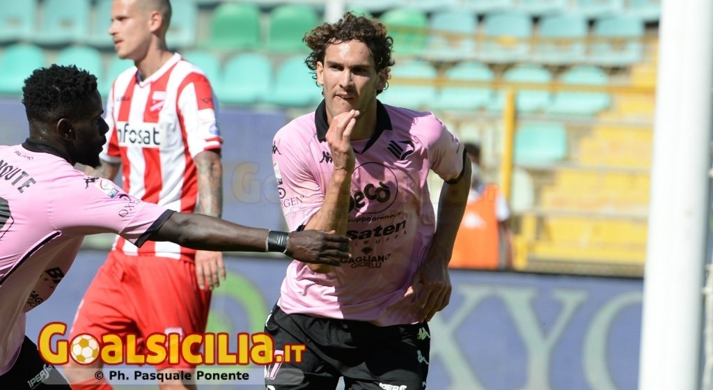 Palermo, Luperini: “Siamo in fiducia e vogliamo andare più avanti possibile. Il mio gol...­“