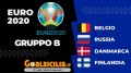 Euro 2020, GRUPPO B: i convocati delle quattro squadre, calendario e classifica